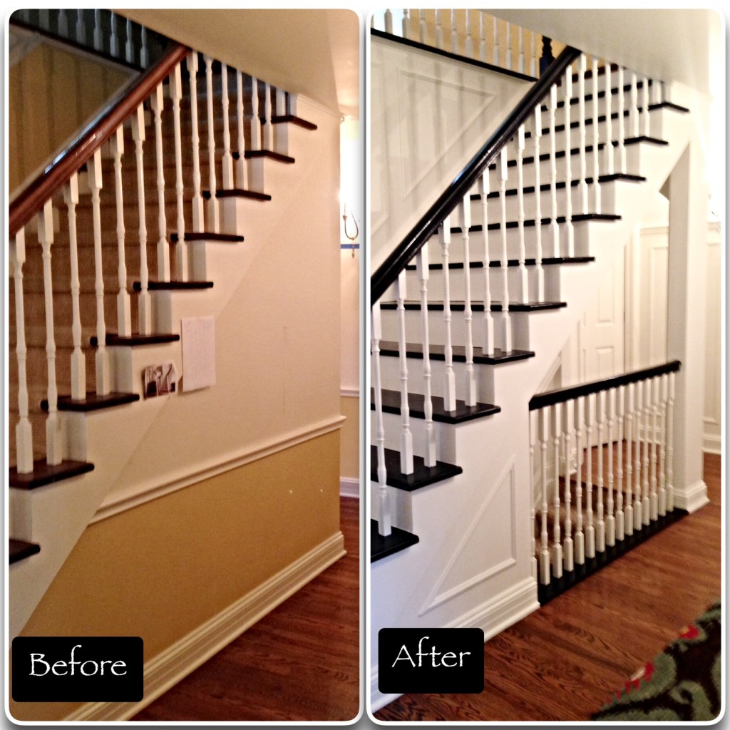 Visual Reference: Staircase Remodel Before And After